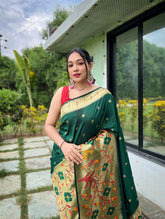 Authentic Paithani Soft Silk Saree